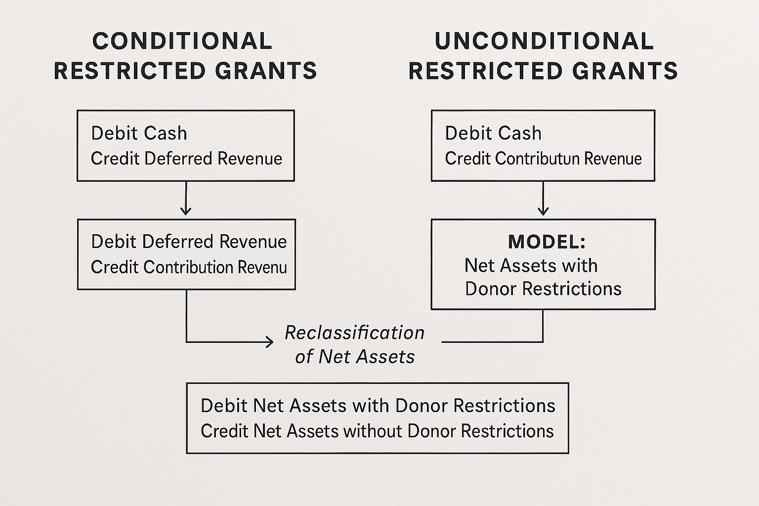 Accounting Models for Restricted Grants